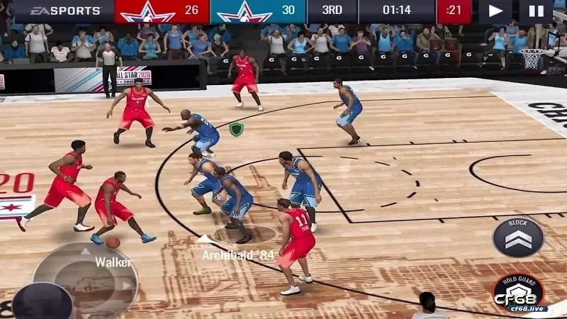 NBA LIVE Mobile - Game bóng rổ hấp dẫn 