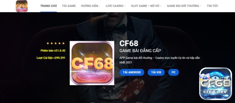 Có thể tải CF68 về thiết bị để chơi dễ dàng