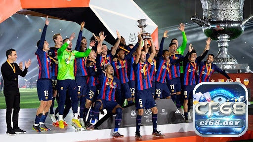 Barcelona là CLB có nhiều chức vô địch cúp nhà vua TBN nhất