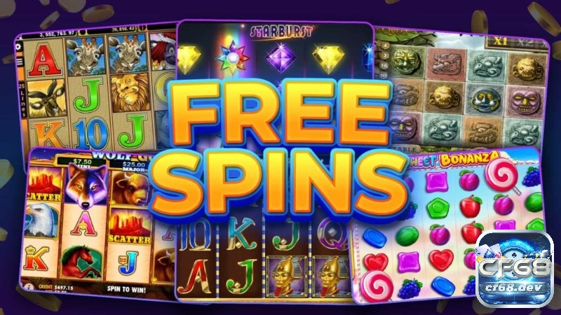 Số nhân hoang dã là đặc điểm nổi bật của Free Spin Slot Game