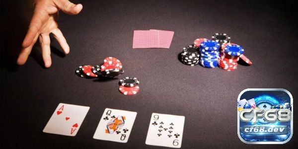 Vòng River với Bộ Bài Mạnh là Cơ hội tốt để áp dụng Triple Barrel Poker